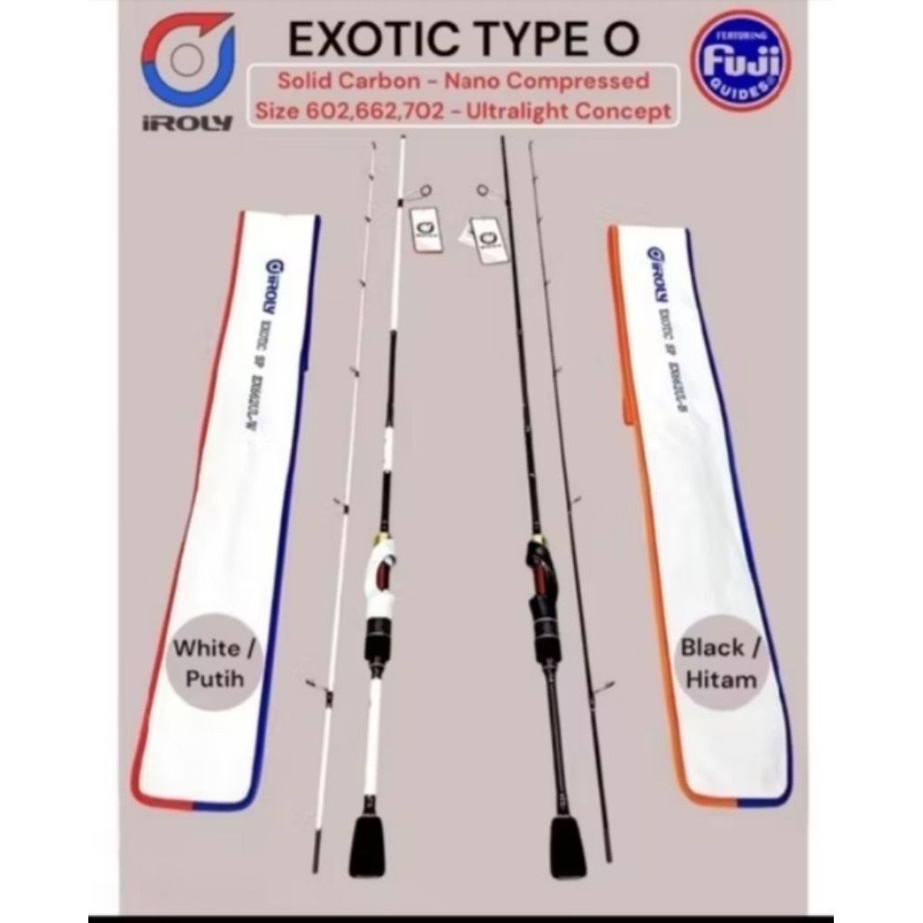 Joran UL Iroly Exotic Fuji BC Spining