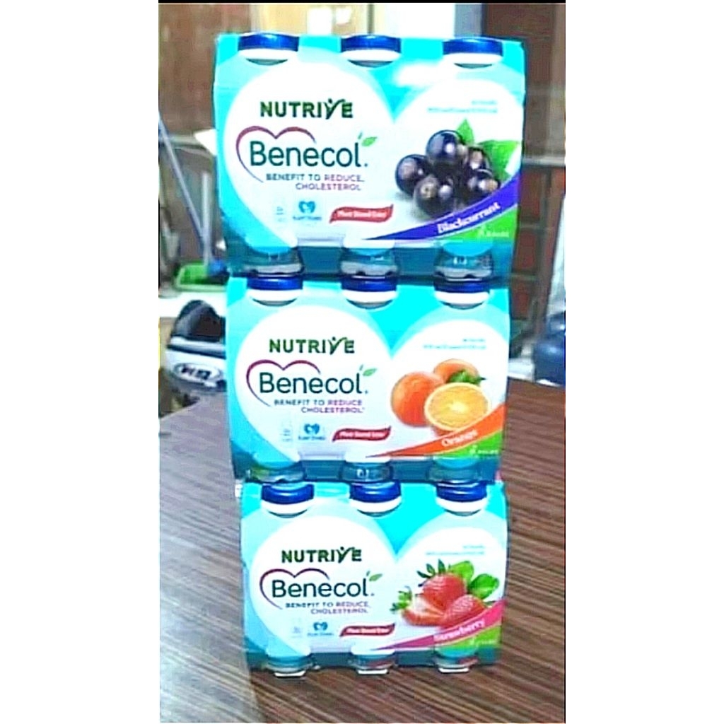 

Benecol Minuman Penurun Kolesterol dengan Plant Stanol Ester isi 6 botol