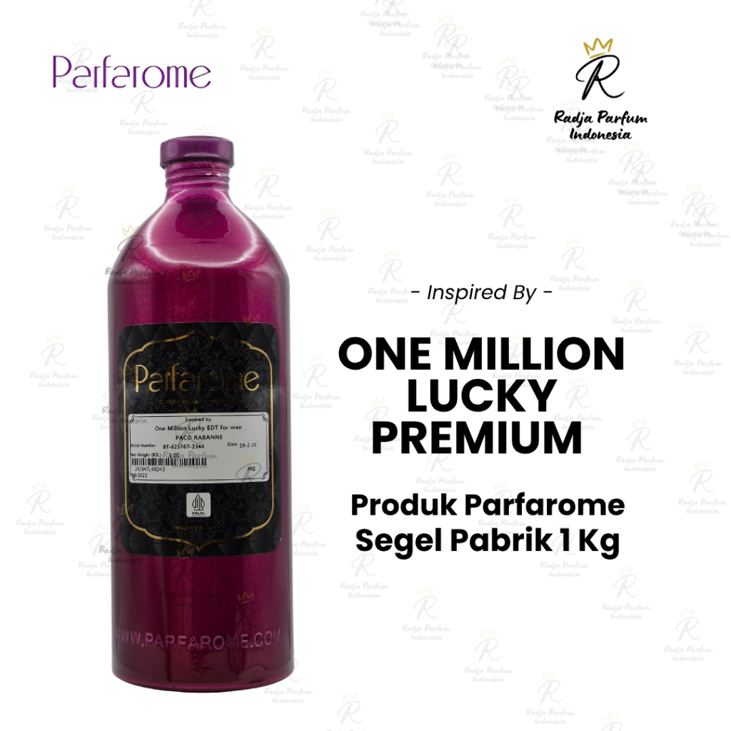 Bibit Parfum One Million Lucky Parfarome (Premium) Segel Pabrik 1Kg