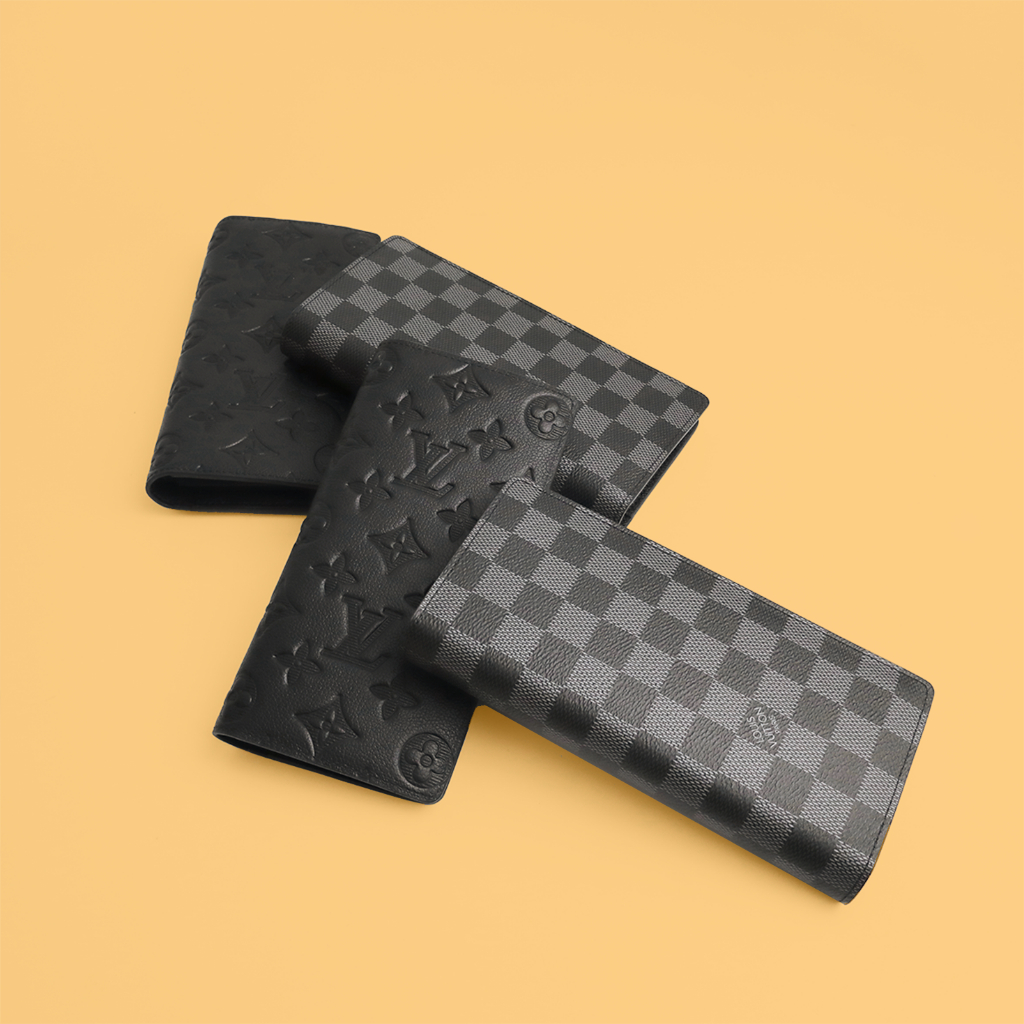 DOMPET PANJANG PRIA LV BRAZZA BLACK MAN WALLET