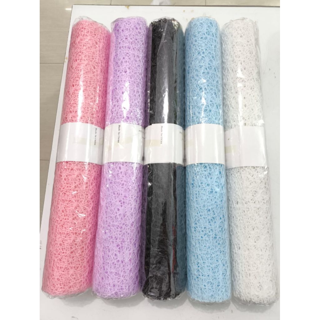 

MESH SPIDER JARING LABA FLOWER WRAPPING PEMBUNGKUS BUKET JALA RANG