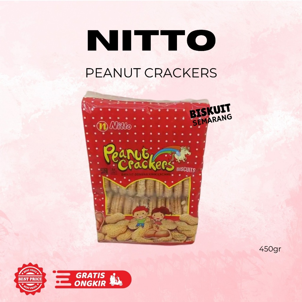 

Biskuit Peanut Crackers 450gr BISKUIT SEMARANG