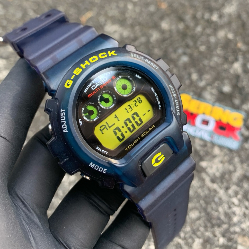 Gshock GW6900 bukan DW6900 Original Custom Strap Bezel Navy Casio G Shock GW 6900
