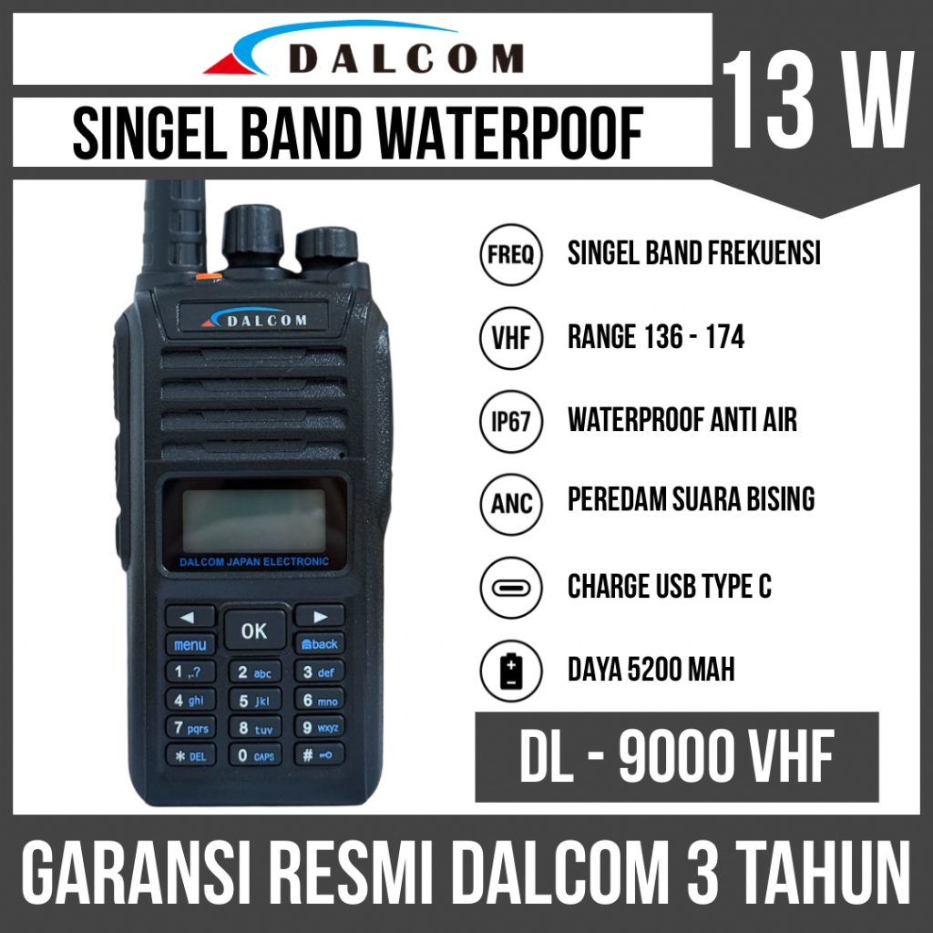 HT DALCOM DL-9000 WATERPROOF IP68 BEST SELLER