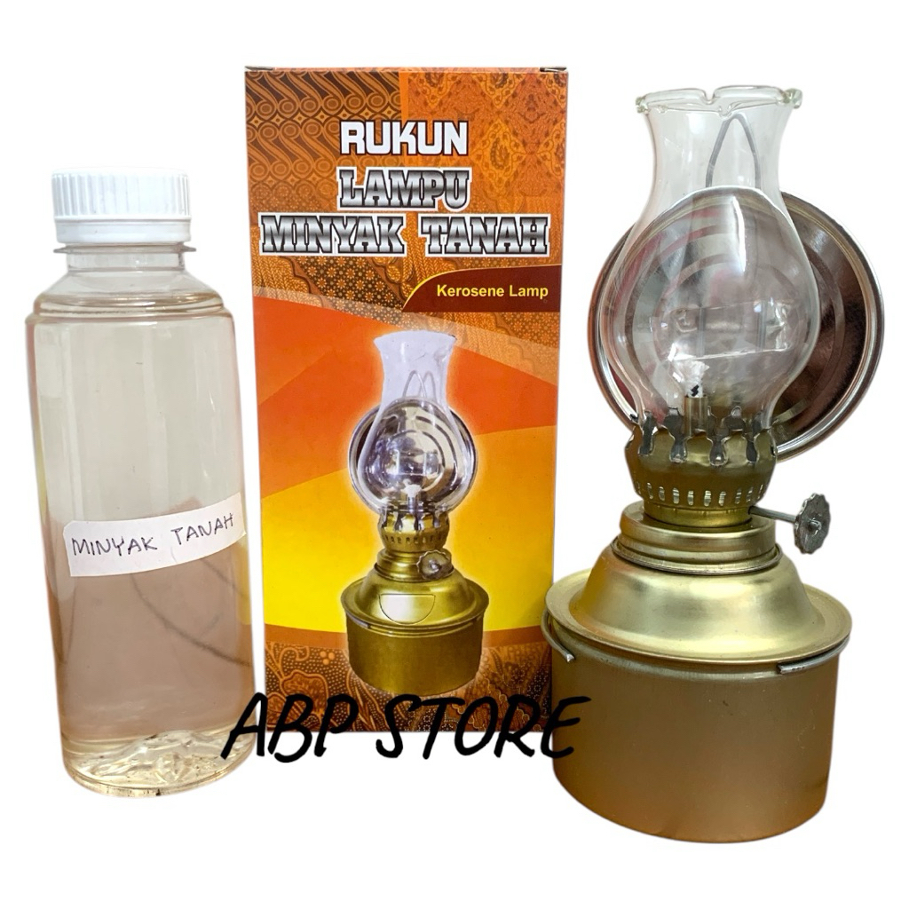 Lampu Ublik Jadul + Minyak Tanah 250ml