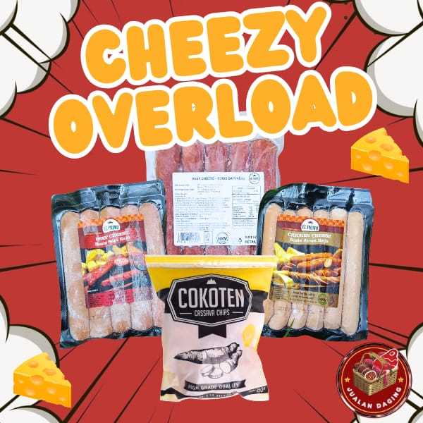 

PAKET CHEEZY OVERLOAD - Paket 4 Pcs