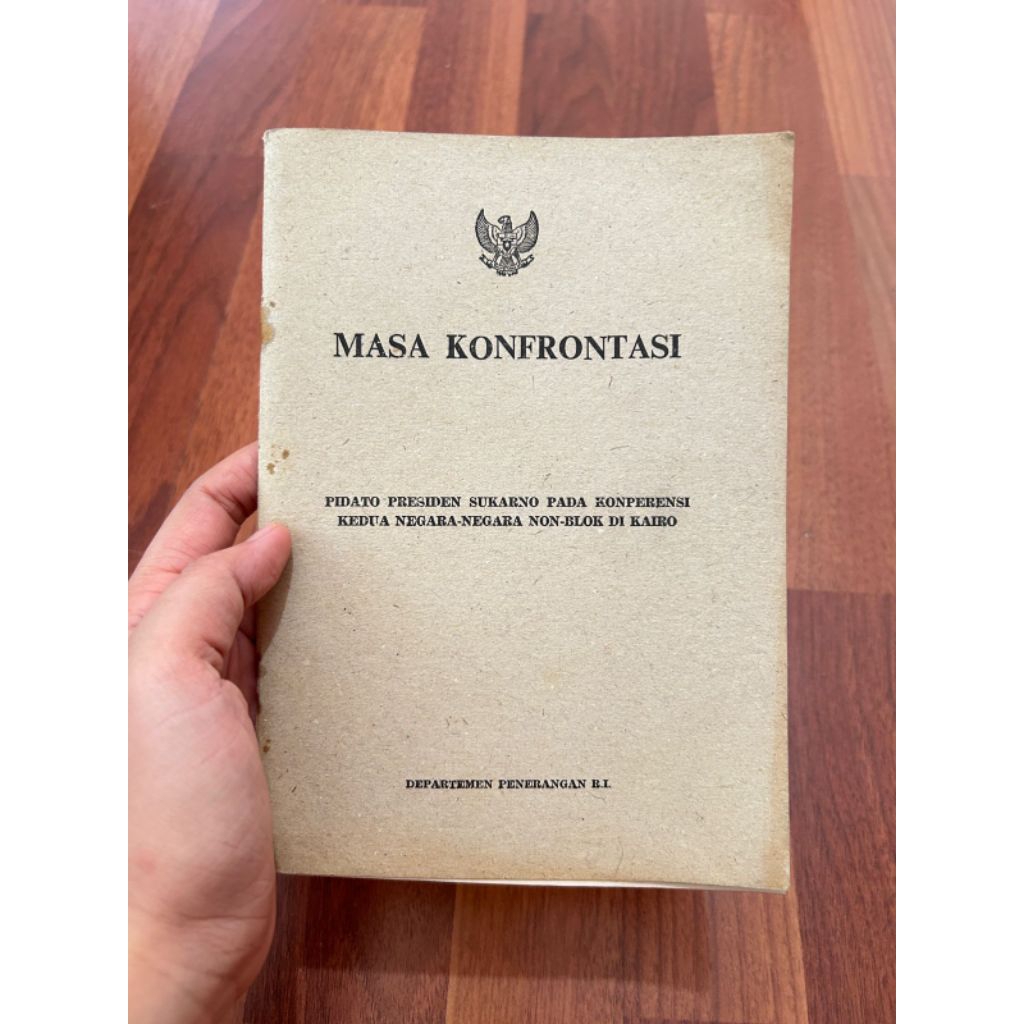 Pidato Presiden Soekarno - MASA KONFRONTASI