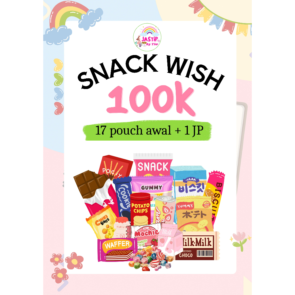 

Snack Wish Import Mix Blind Pouch JP Premium Jajanan Makanan Chocolatte Chupa Chups Berbagai Macam 17 Pouch Awal + 1 JP