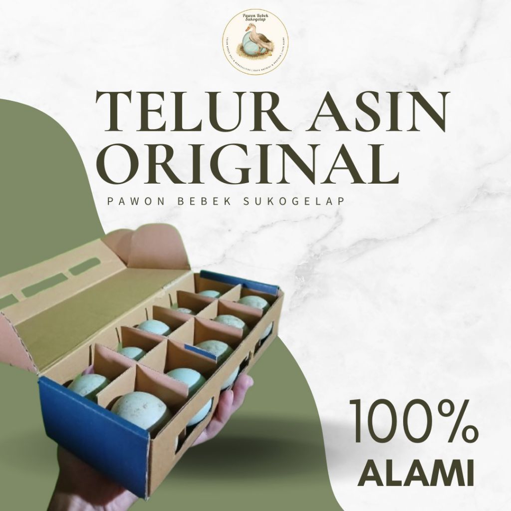 

Telur Bebek Asin Varian Original