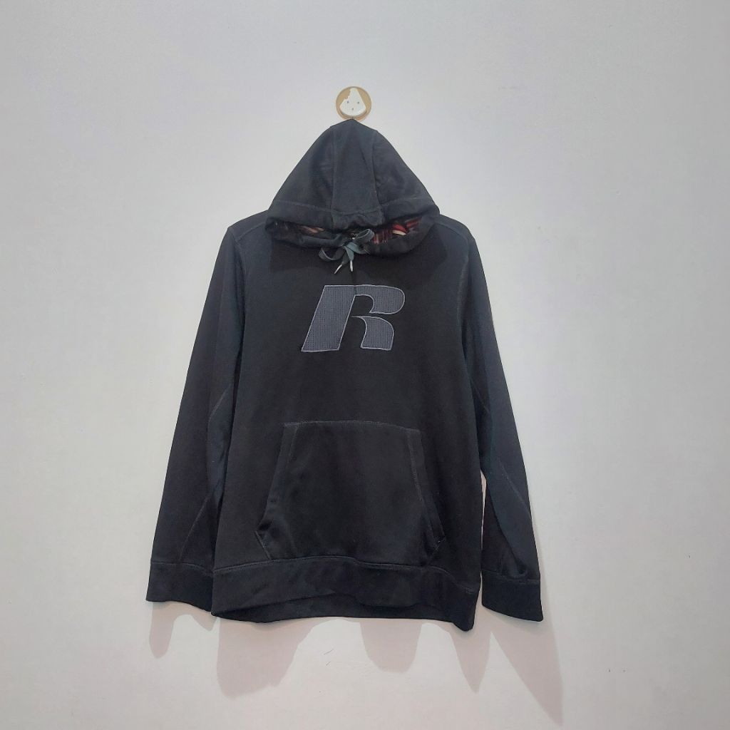 HOODIE RUSSEL HITAM ABU