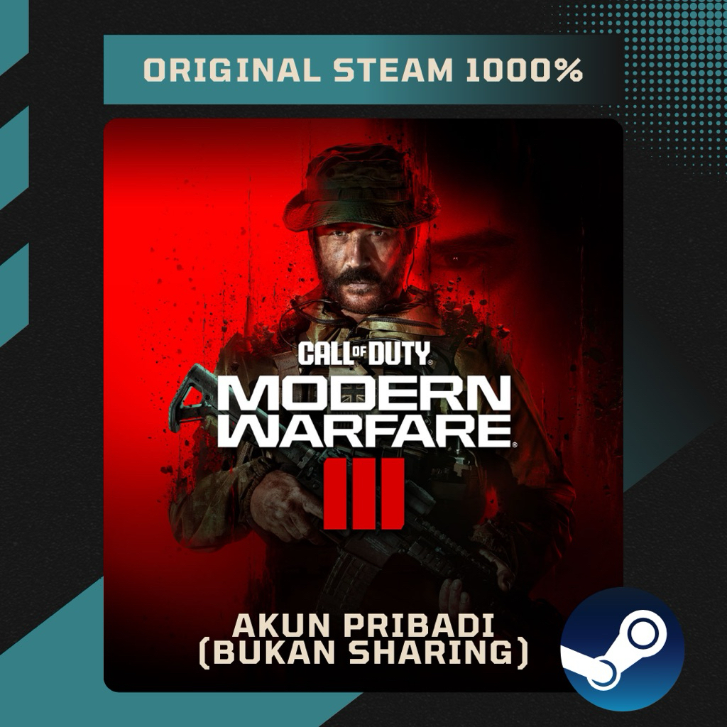 Call of Duty Modern Warfare III (2023) – Game PC Steam (Original) | Full Update DLC | Masuk ke Akun 
