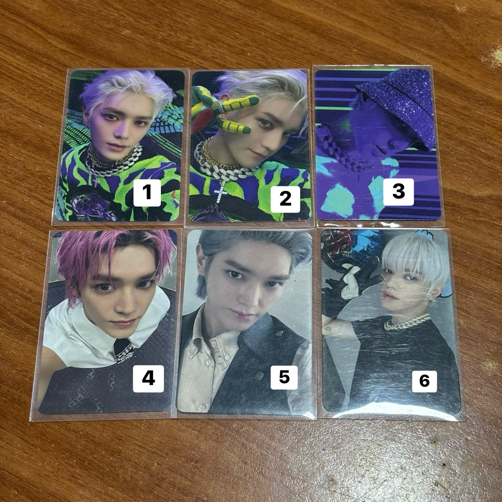 [READY STOCK] Photocard Taeyong 2 baddies fack check nctzone