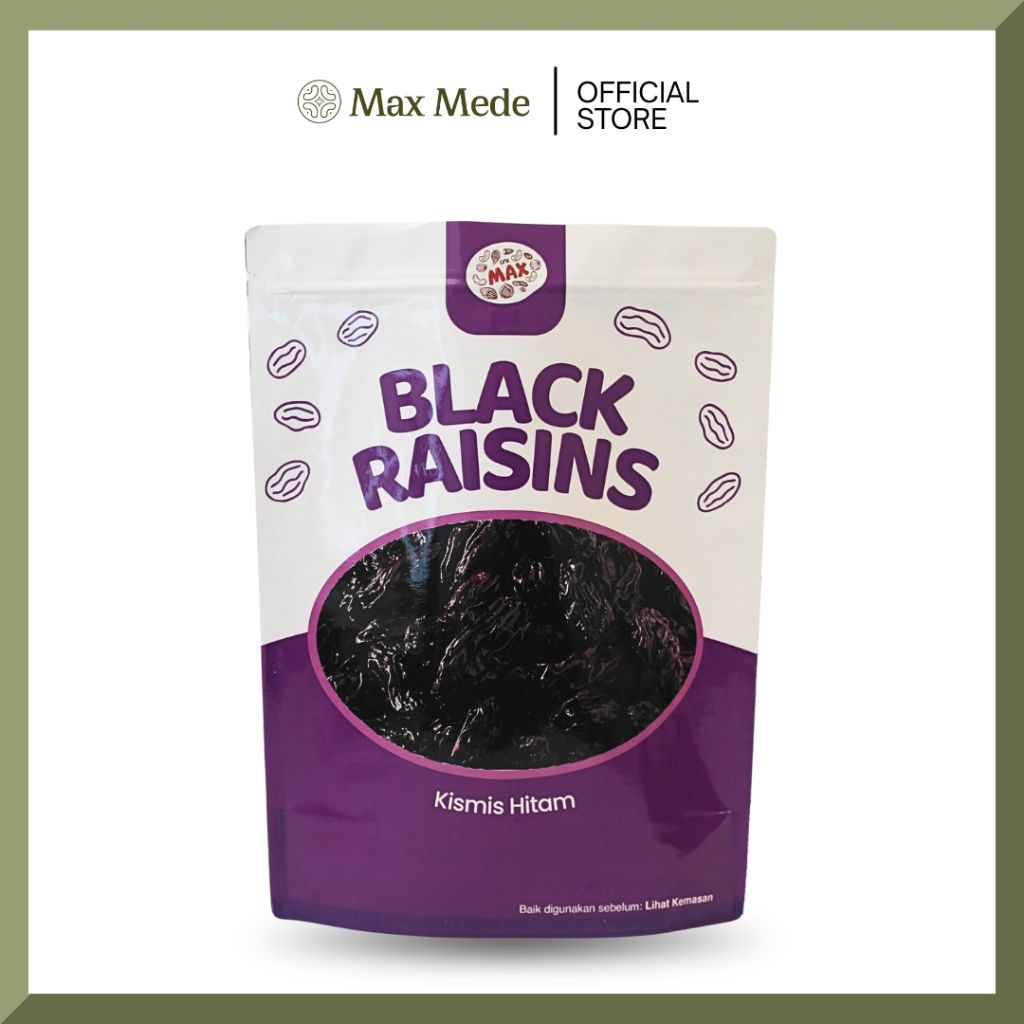 

Max Mede - Kismis Hitam 1Kg Kismis Arab Premium Aisin Oleh Oleh Haji Umroh Kismis Asam Manis