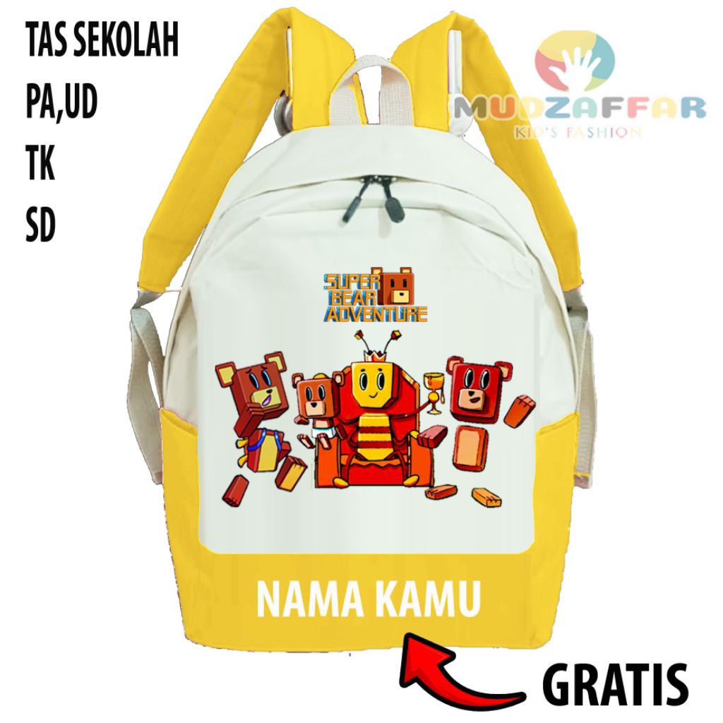TAS RANSEL ANAK SUPER BEAR ADVENTURE TAS RANSEL ANAK SEKOLAH MAIN SUPER BEAR ADVENTURE