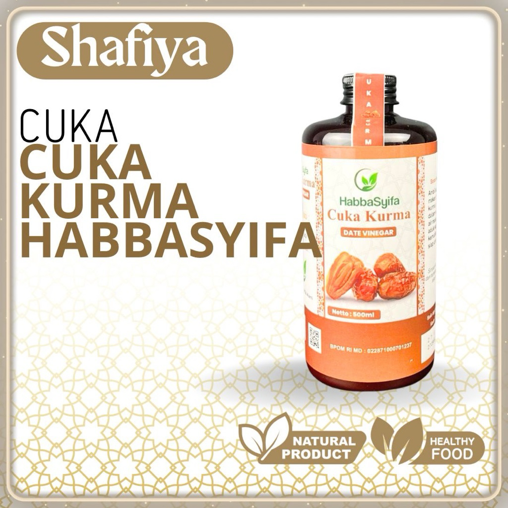 

Cuka Kurma Habbasyifa 500ml - Date Vinegar