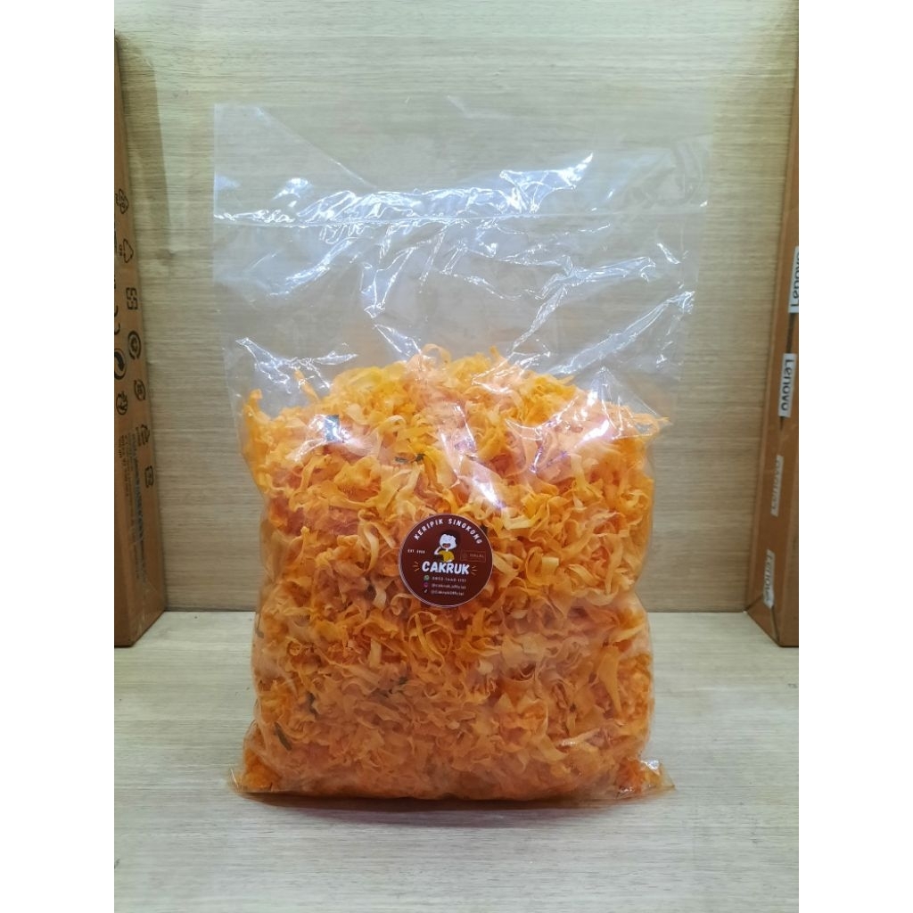 

Cakruk Keripik Singkong Rasa Balado 500gram
