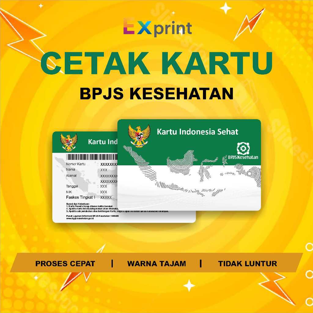 

Cetak ID Card Bisa Satuan Anti Luntur Bahan PVC, My Pertamina, BPJS, NPWP, Vaksin Dll