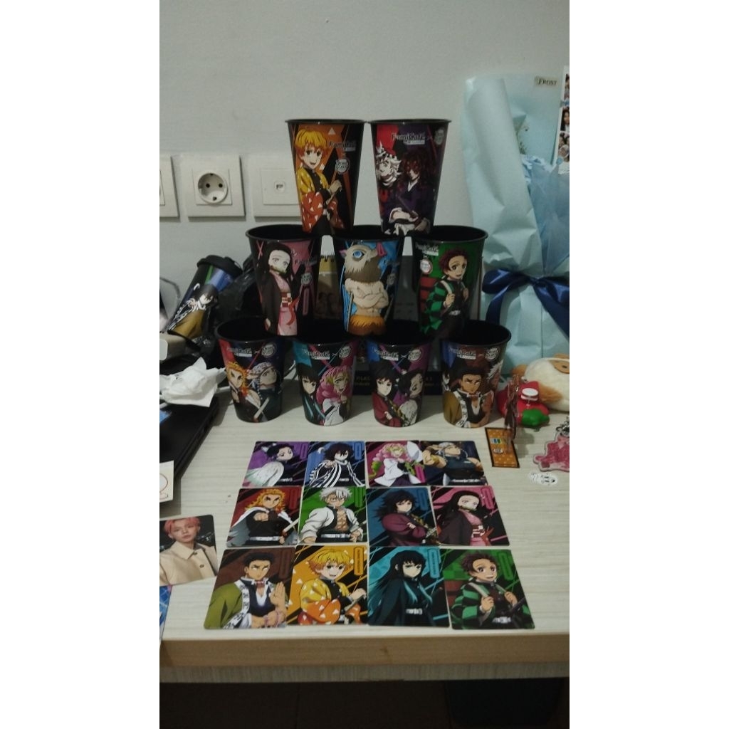 cup demon slayer family mart