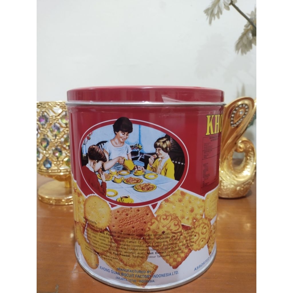 

KHONG GUAN 650 GRAM KALENG KECIL ED OKTOBER 2026 FREE BUBBLE WRAP BISA COD