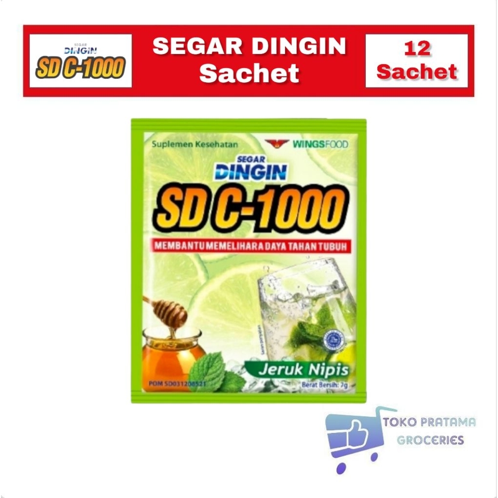 SEGAR DINGIN SACHET 7g x 12 SACHET