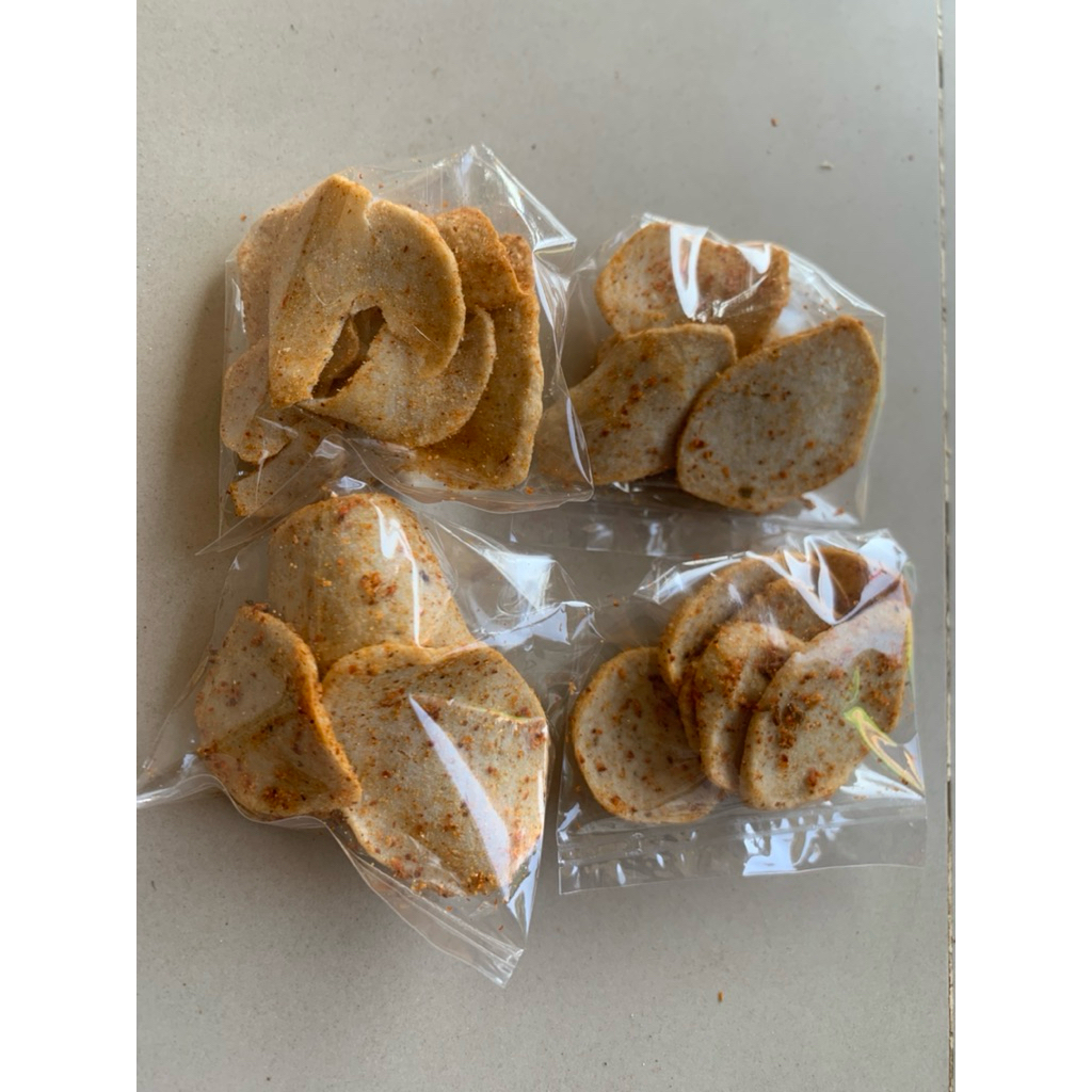 

Basreng Bulat Pedas Kemasan Mini 8g – Camilan Pedas Renyah, Best Seller, Murah & Enak