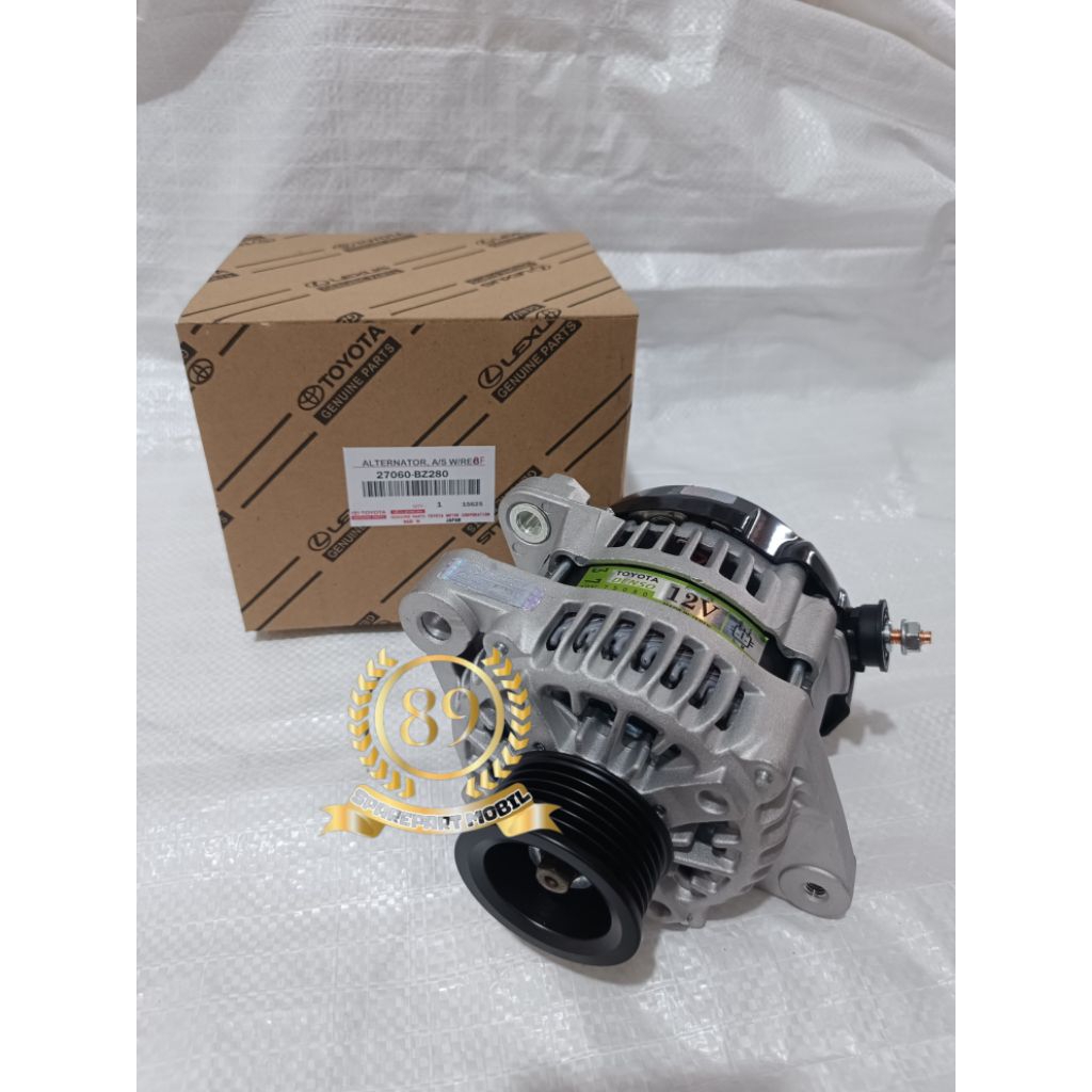 ALTERNATOR ASSY / DINAMO AMPERE / DINAMO AMPERE / DINAMO CAS TOYOTA RUSH TERIOS AVANZA 1.5CC ORIGINA
