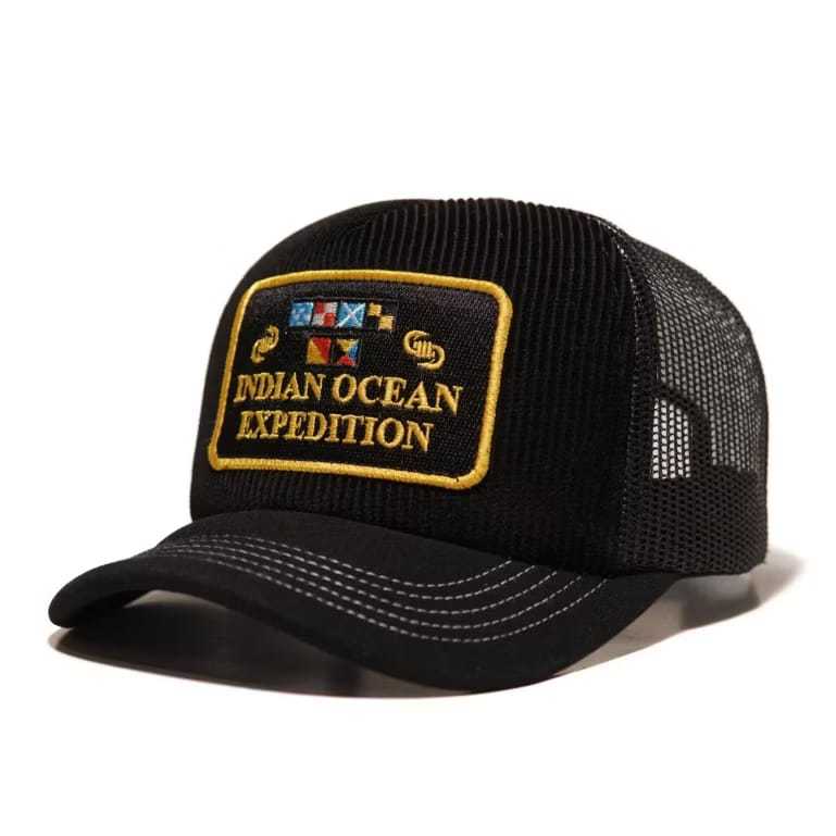 Topi Jaring Corduroy Trucker hat Indian Ocean Expedition Trucker Hat