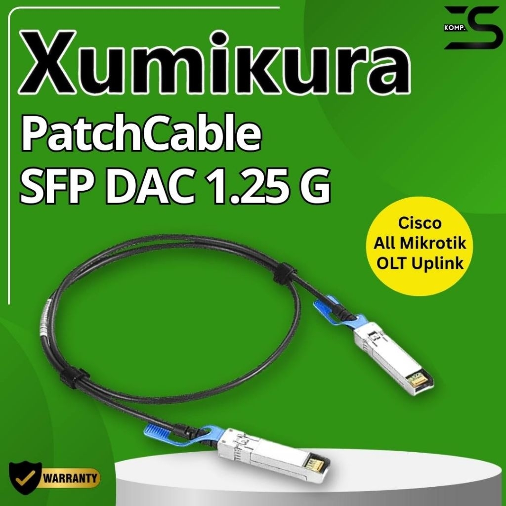 Patchcable DAC SFP+ 1G Xumikura- Patchcable Xumikura
