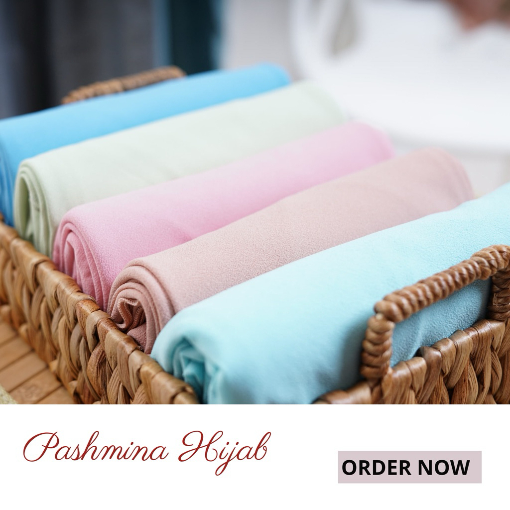 Hijab Kerudung Pashmina Instan Pastan Murah