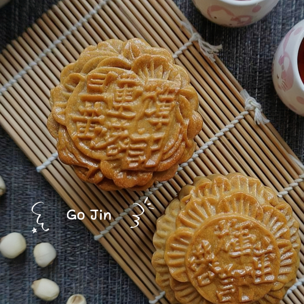 Mooncake Vicky / Kue Bulan Merk Vicky GO JIN