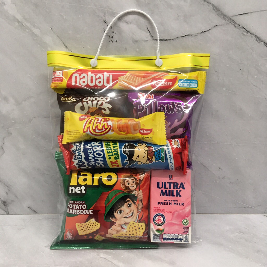 Lupiskeju Snack Acara / Snack Ulang Tahun Anak / Parcel Ulang Tahun Anak / Paket Ulang Tahun Anak