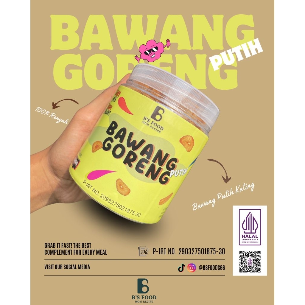 

Bawang Premium Putih Kating Goreng | Premium Fried Kating Garlic
