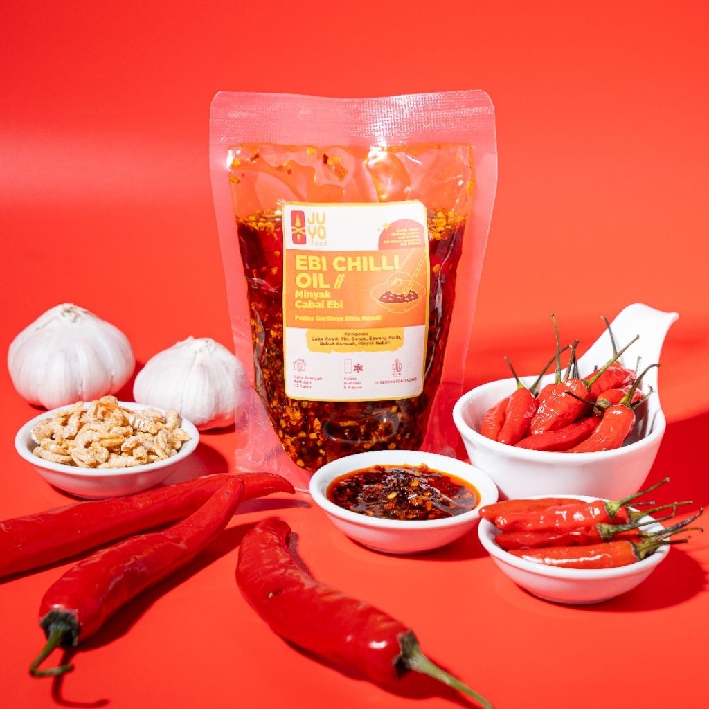 

PIONIR MINYAK CABAI EBI 250 GRAM HALAL MUI CHILI OIL EBI ASLI TANPA KULIT, nikmat, gurih, praktis untuk dimsum ramen lamien chinese food mie bakso baso aci