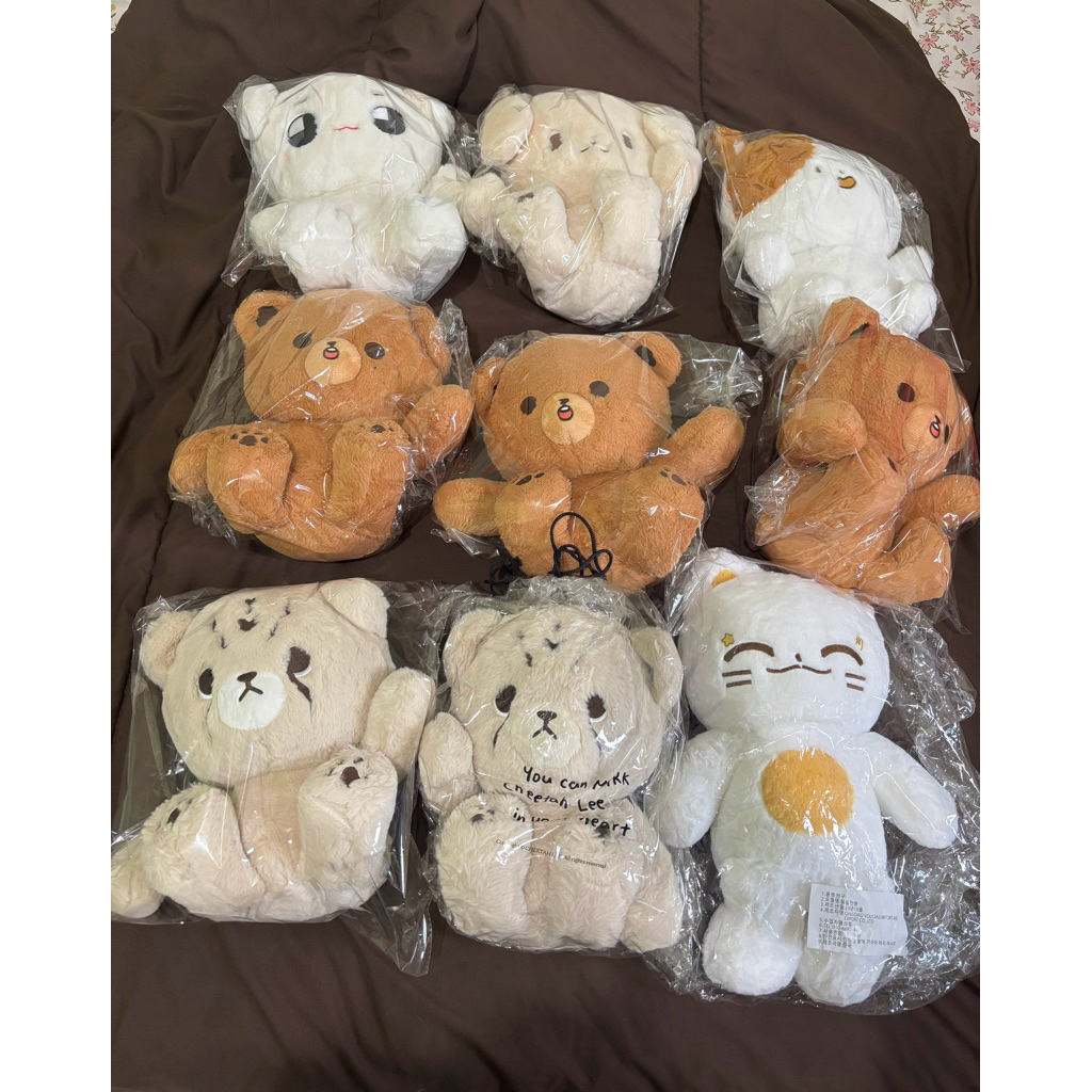 ( Ready INA ) Doll Boneka NCT Dream 127 Big Tyongya Wangjjen Wang Poketjji Gomdo Lee Cheetah Lee 40c