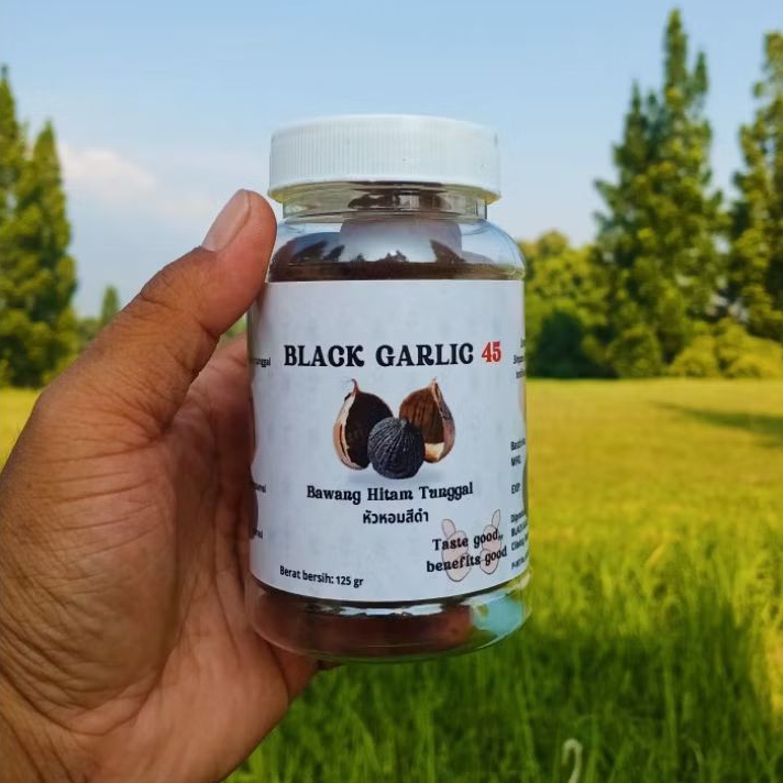

BLACK GARLIC TUNGGAL 45 BAWANG HITAM TUNGGAL PREMIUM UNTUK KESEHATAN