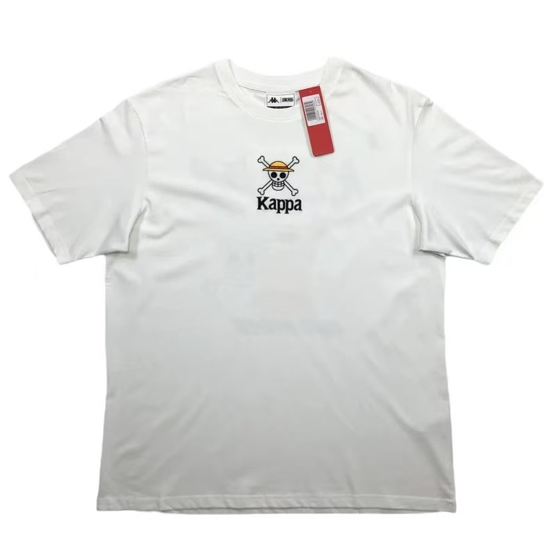 Kappa Kappa One Piece bersama longgar pria dan wanita netral olahraga kasual T-shirt lengan pendek g