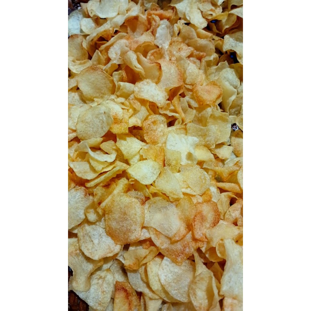 

Potata Chips - Homemade Potato Chips Original 100% Keripik Kentang Crispy Tanpa Pengawet Banyak Varian Rasa