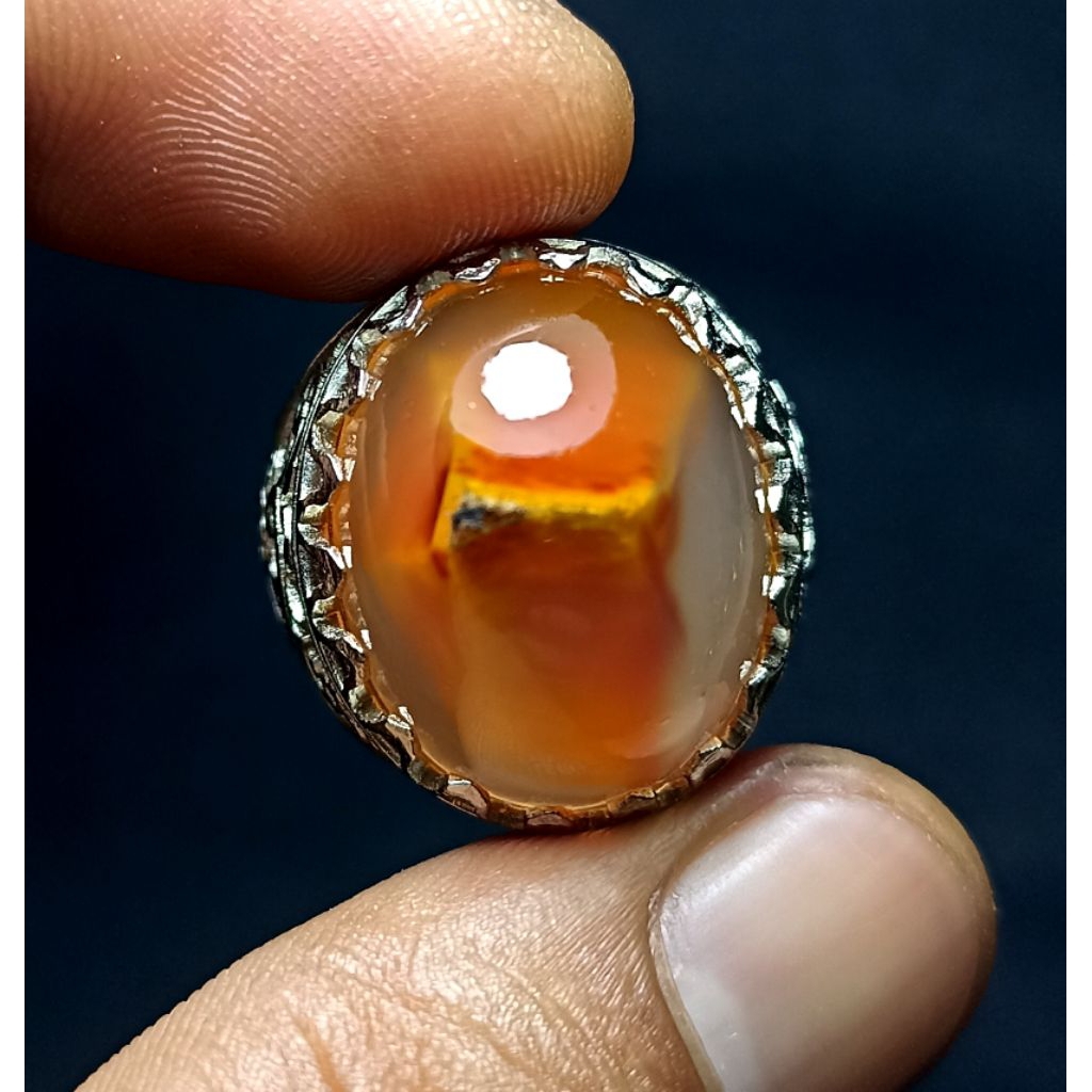 CINCIN BATU AKIK COMBONG MERAH