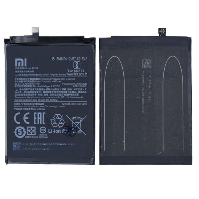 Baterai BN53 XMI Red Mi Note 9 Pro Xiaomi Redmi Note 10 Pro BN 53 Batre POCO X3 Pro M2 Pro Original 