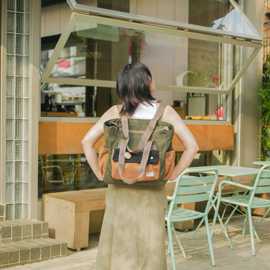 BEST SALE REKA- PLAYFUL Totepack Camel & Squirrel - Totebag Kanvas Pria Wanita - Backpack Laptop