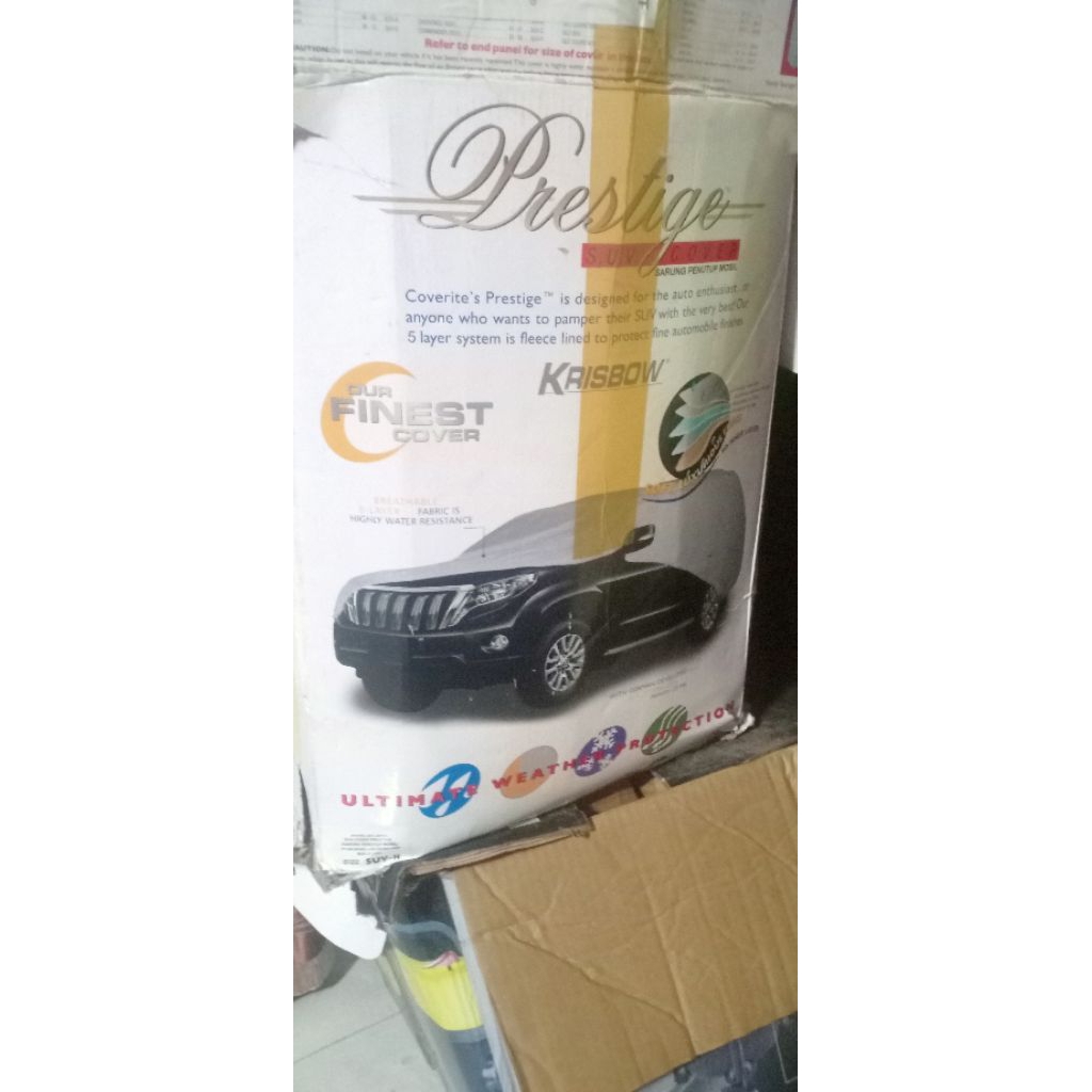 Cover krisbow prestige second ex Fortuner Gr