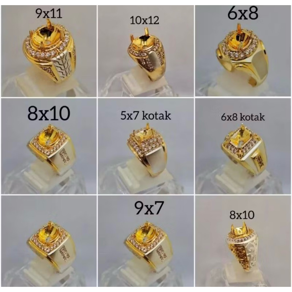 CINCIN EMBAN / RING /DOFF ALPAKA SUPER MEWA FULL MATA