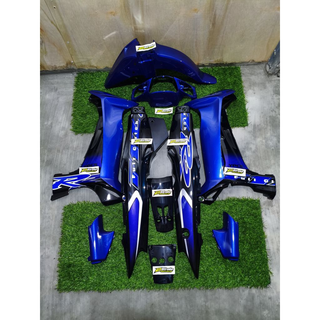 Cover Body Fizr Full Set Halus Body Fizr Full Clutch Biru Hitam Body Set Halus Yamaha Fizr F1zr