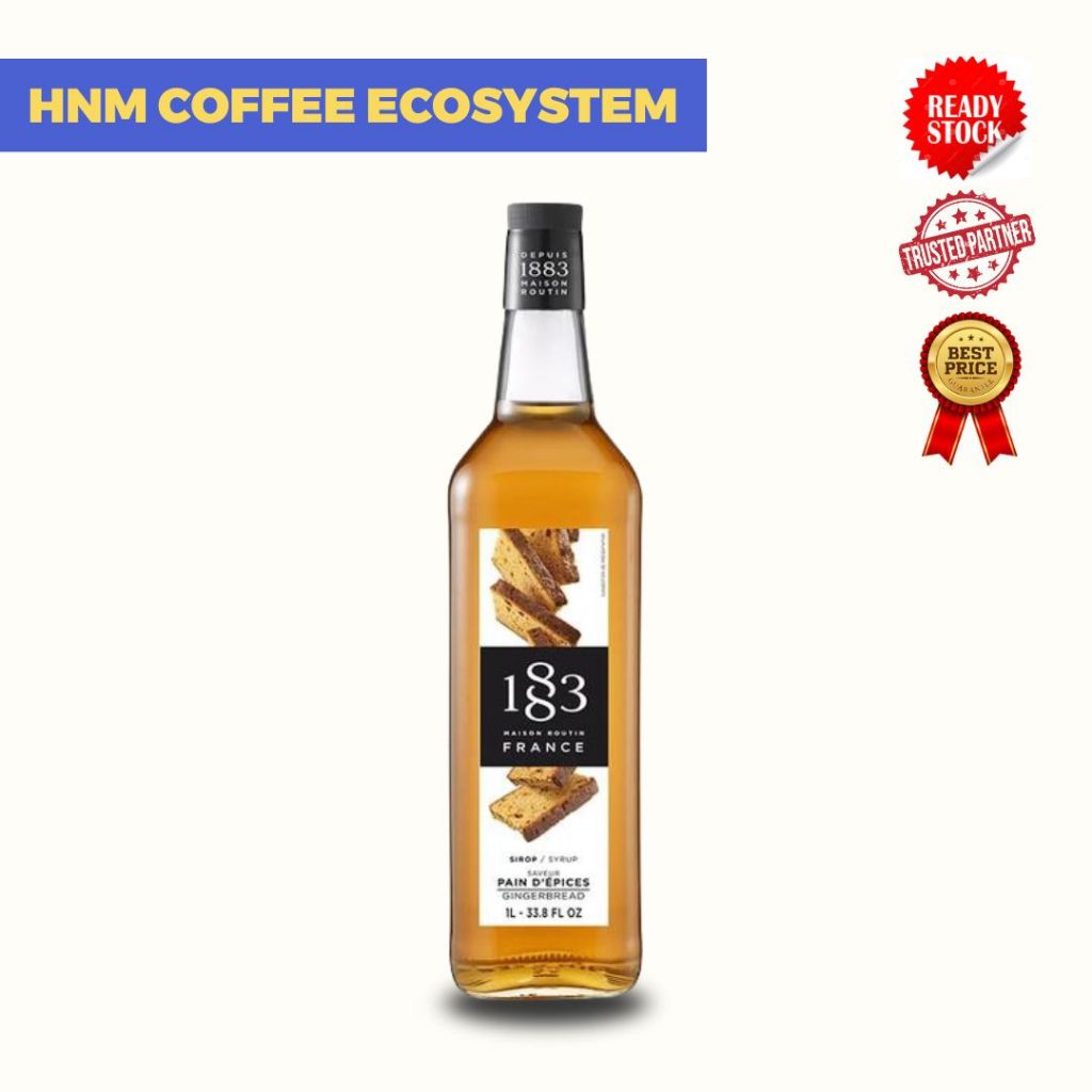 

Ginger Bread Syrup 1883 Maison Routin 1L