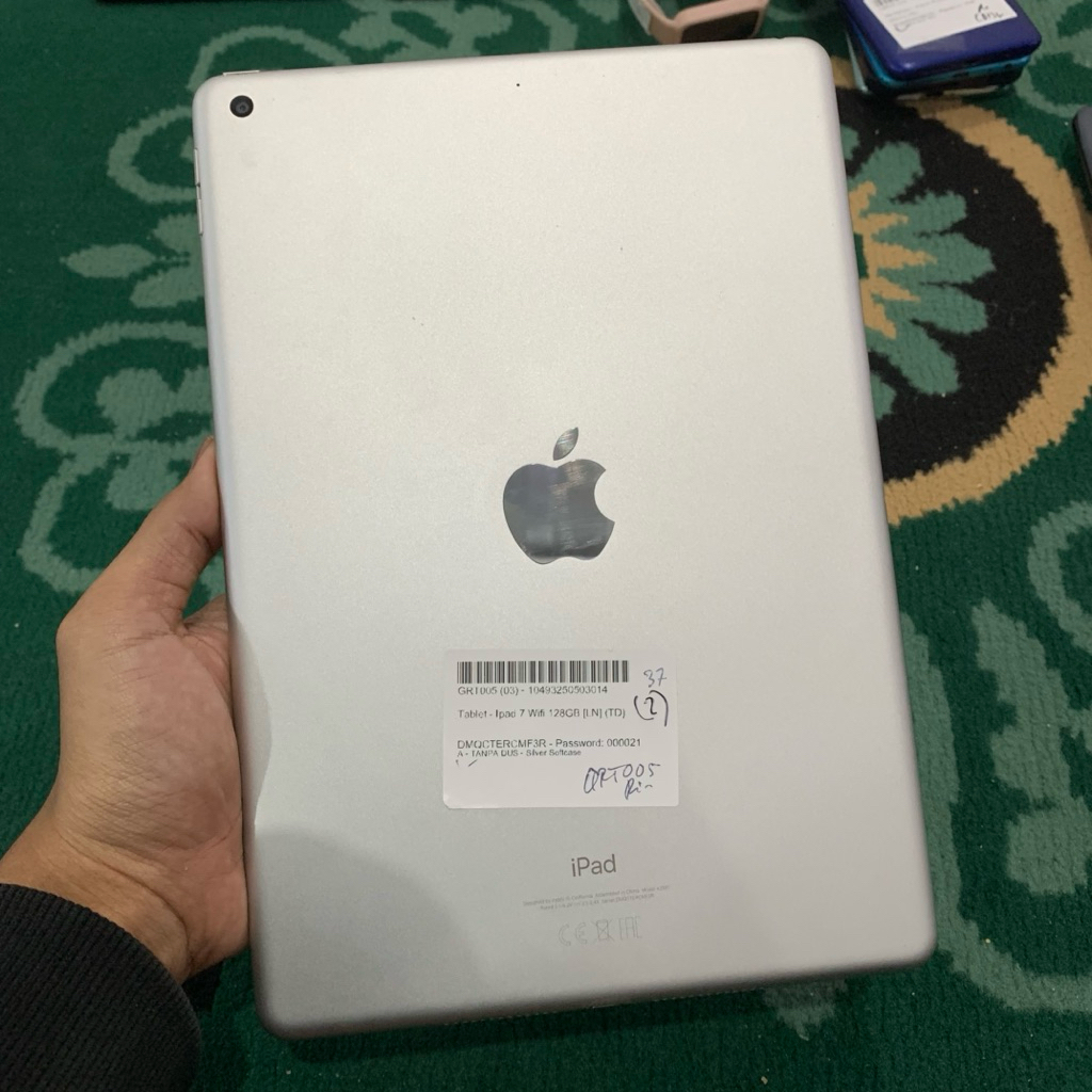 IPAD 7 WIFI 128GB NORMAL ORIGINAL | HP SECOND MURAH BERGARANSI