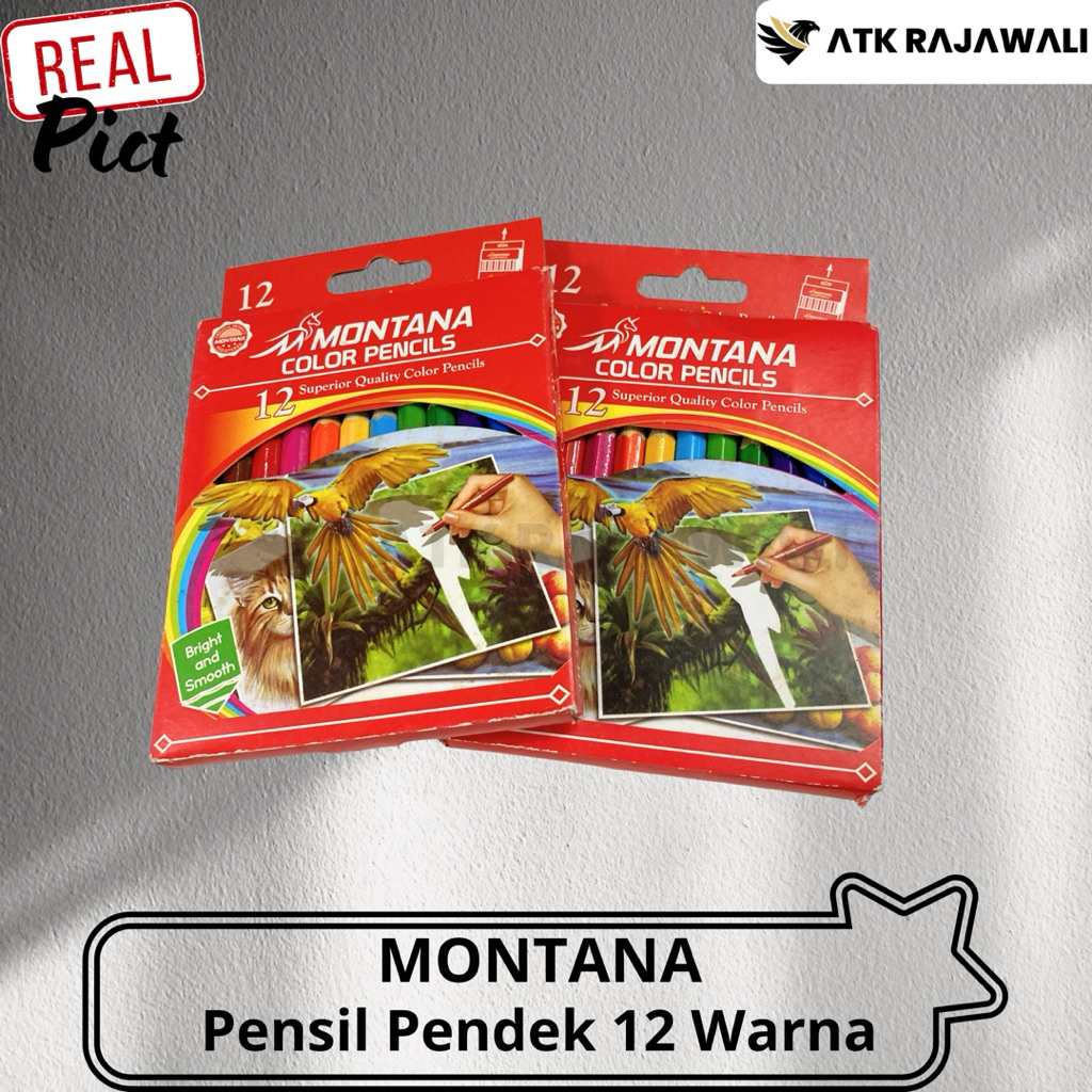

Pensil Warna Montana Pendek 12 Warna