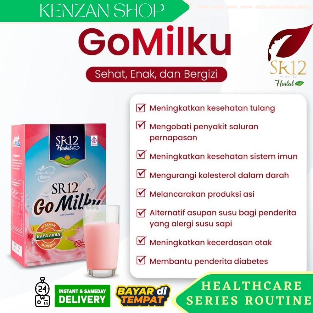 

SR12 GoMilku Etawa Goat Milk 600gr – Healthy Powdered Milk