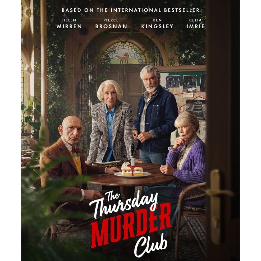 DVD THE THURSDAY MURDER CLUB 2025
