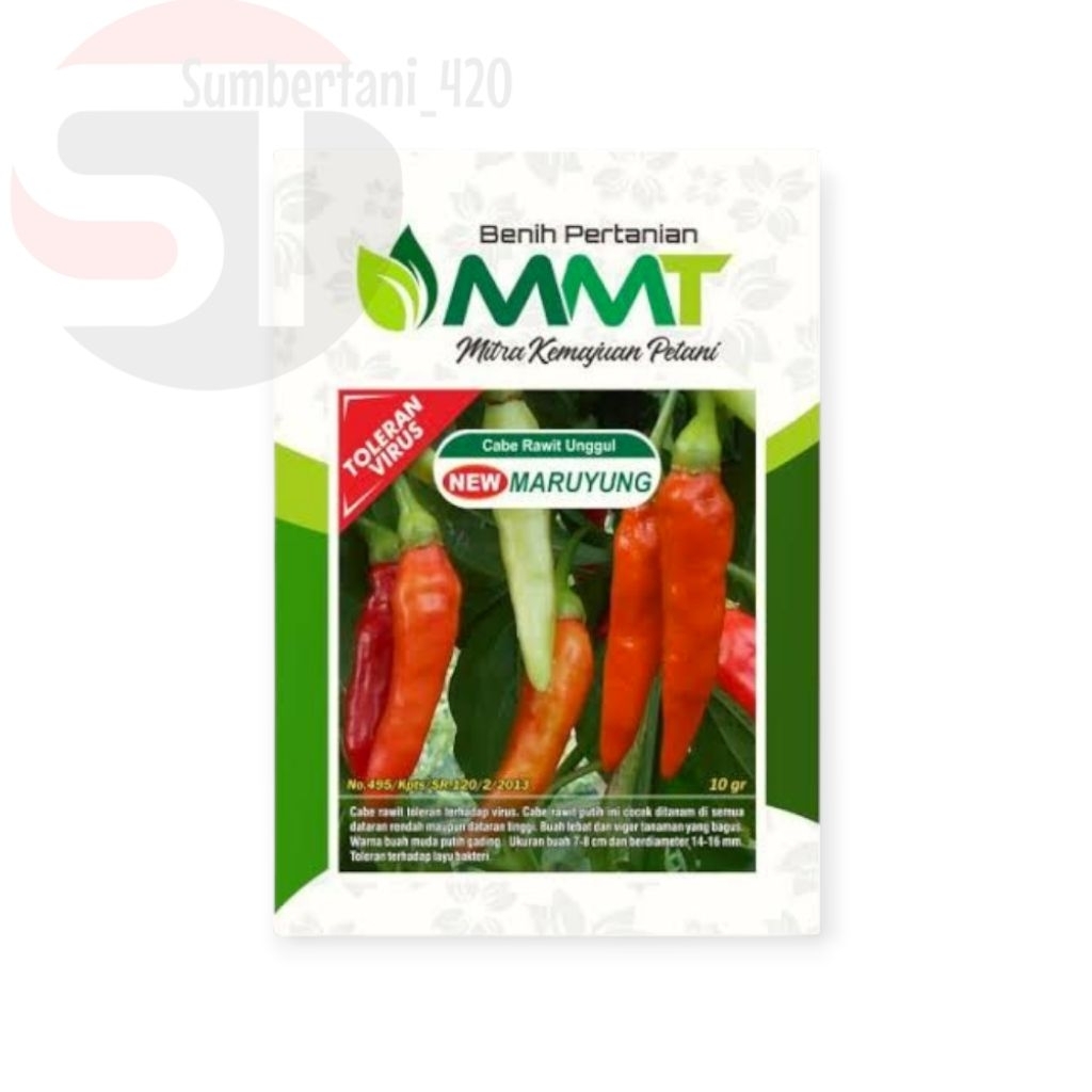 NEW MARUYUNG benih unggul cabe rawit kemasan 10 gram
