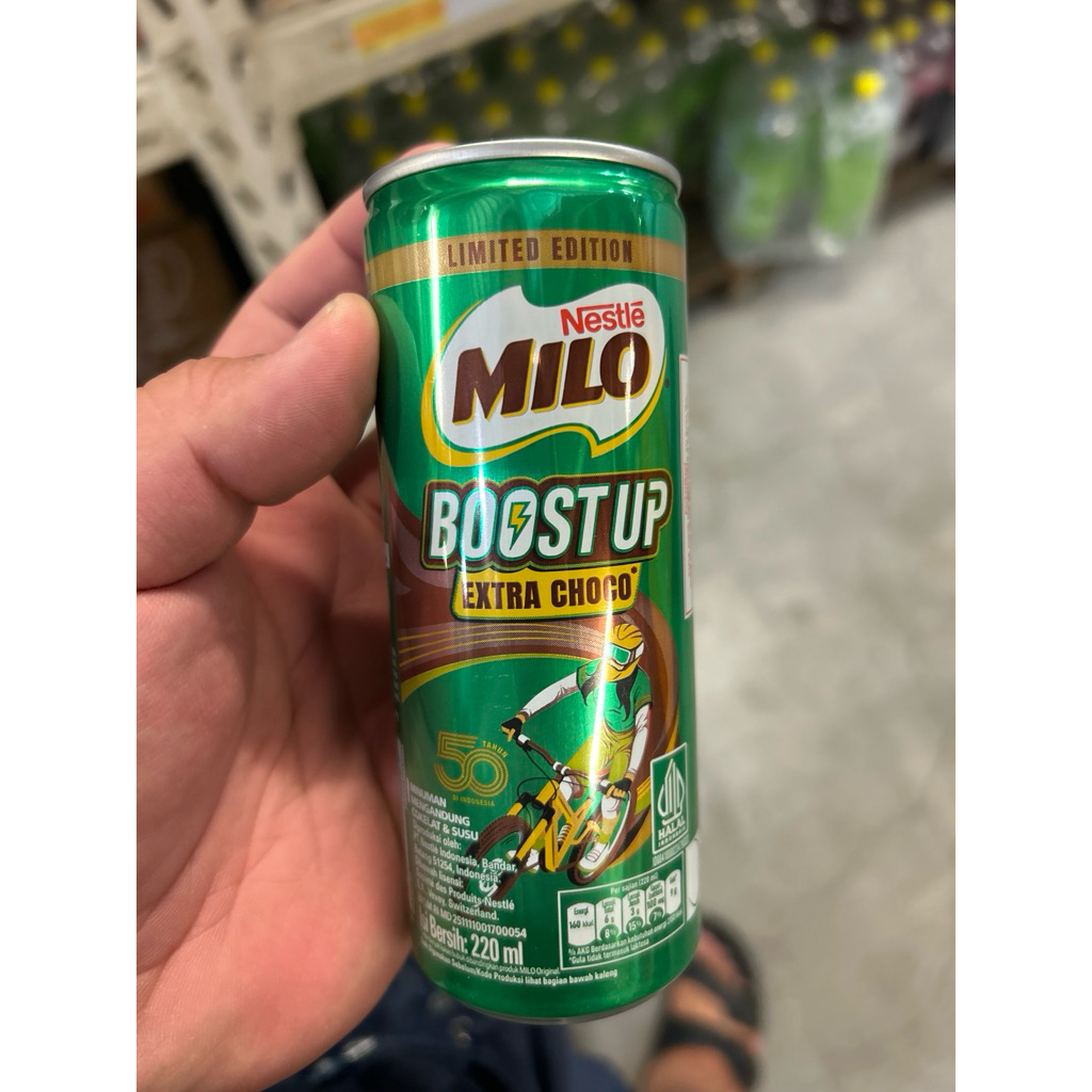 

MILO boost up extra choco 220ml